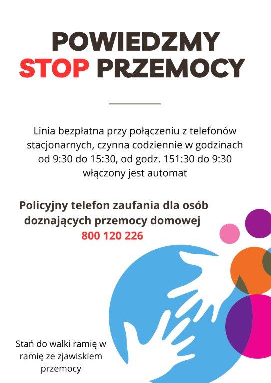 9 POWIEDZMY STOP PRZEMOCY